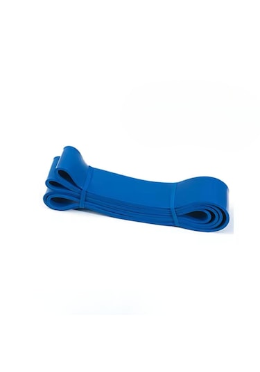 İleri Seviye 30-80 Kg Direnç Bandı Yoga Pilates Lastiği /training Mavi