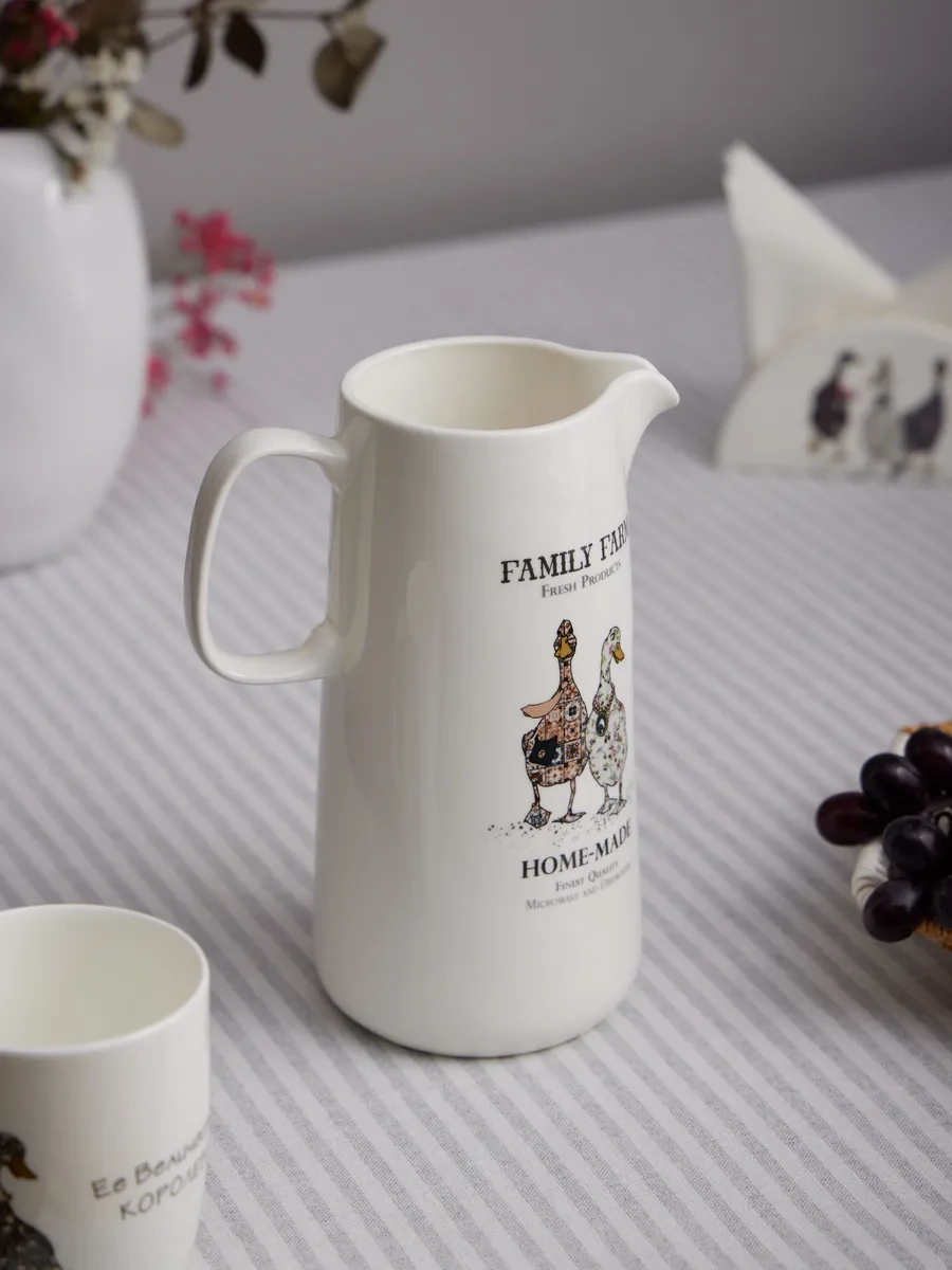 Lefard Family Farm 21 Cm 1.2 L Porselen Su Sürahi 303233033