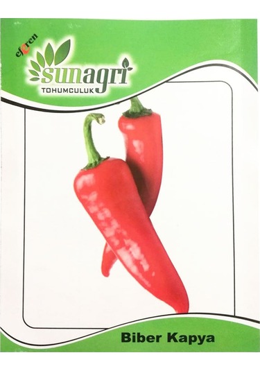 Bykurt Sunagri Sunagri Kapya Biber Tohumu - Yağlık, Salçalık, Konservelik, Yüksek Verimli, Tatlı Kapya Biber Tohumu