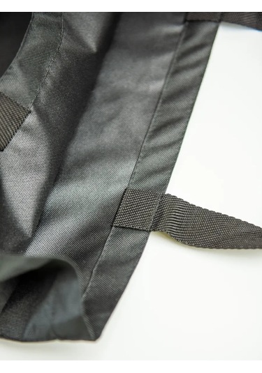 Dovgy Shop Baskısız Kumaş Shopper Çanta 434435538 Siyah