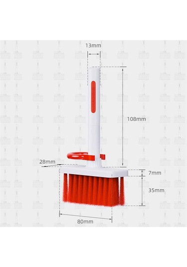 Klavye Temizleme Fırçası 5'in 1 Kulaklık Temizleme Aparatı