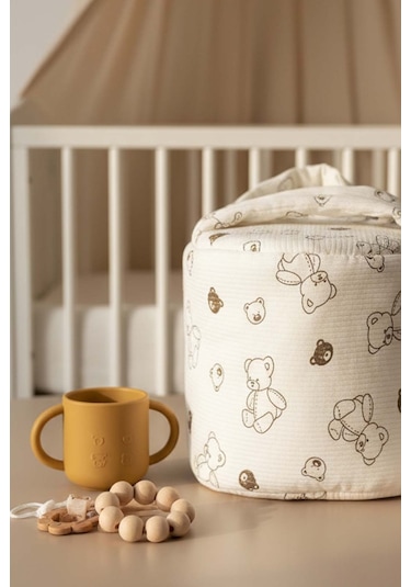 Mini Ayıcıklı Bebek Taşıma Çantası