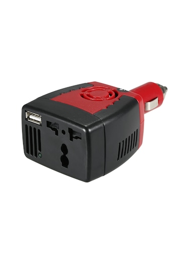 Geeksen İnvertör 150w Dc 12v'dan Ac 220v'a İnverter Otomatik Voltaj Dönüştürücü