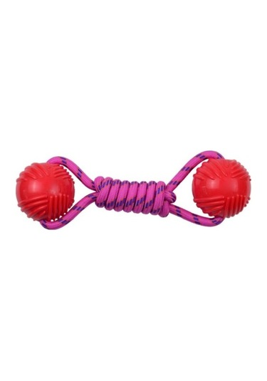 Köpekler İçin Dayanıklı Kauçuk Toplu Oyuncak Tdrtr Çok Renkli