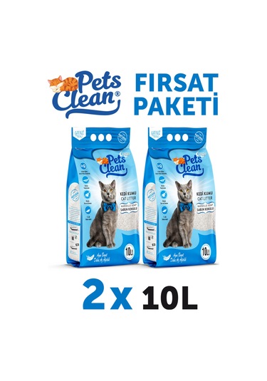 Pets Clean Kedi Kumu Marsilya Sabun Kokulu 10lt 2li
