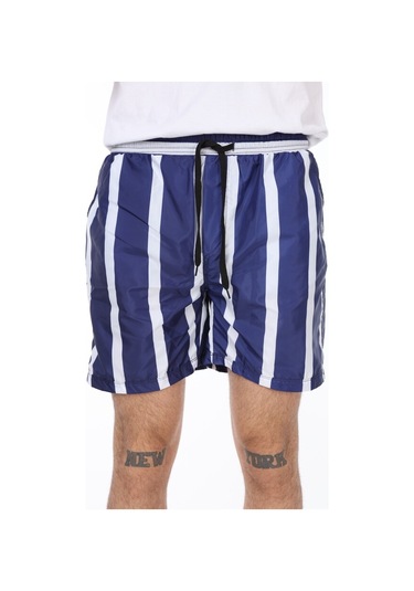 3 Cepli Erkek Deniz Şortu Es21-34 Lacivert