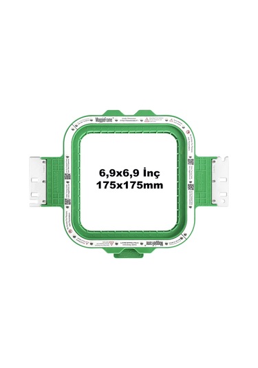 Mıknatıslı Nakış Makinesi Kasnağı 17,5cm X 17,5cm Maggie Frame