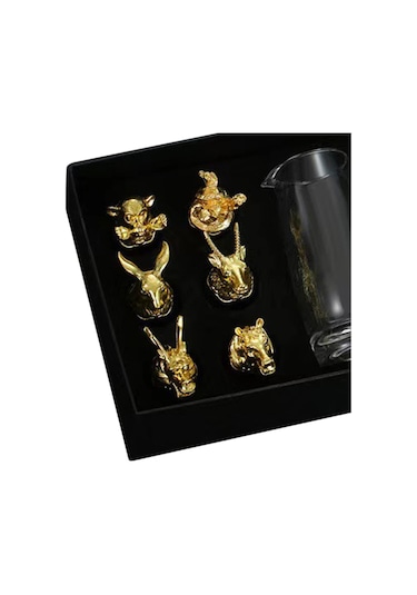 Suntek Magideal Viski Bardak Seti Çin Tarzı İçme Bardakları Sürahi