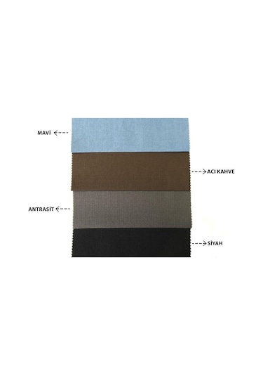 2'li Keten Görünümlü Kırlent Kılıfı Siyah-1902 - Siyah