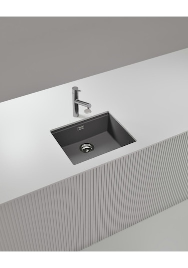 Schock - Lahti N100l Croma 50 Cm Tezgahaltı/tezgahüstü Granit Evye Diğer