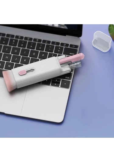 Pazly Yumuşak Temizleme Suntek Pembe Pembe Mikrofiber Kulaklık Kalemi, Uh Pembe