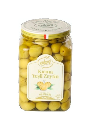 Alan Zeytincilik Kırma Yeşil Zeytin 900 G