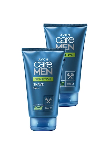 Avon Care Men Sensitive Papatya Ve Aloe Özü İçeren Tıraş Jeli 2 x 150 ML