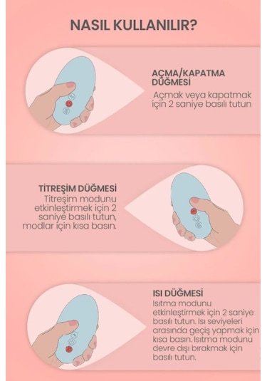 Çift Dokunuşlu Göğüs Masaj Aleti