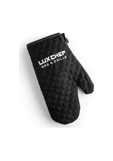 Luxchef Barbekü Mangal Eldiveni Siyah