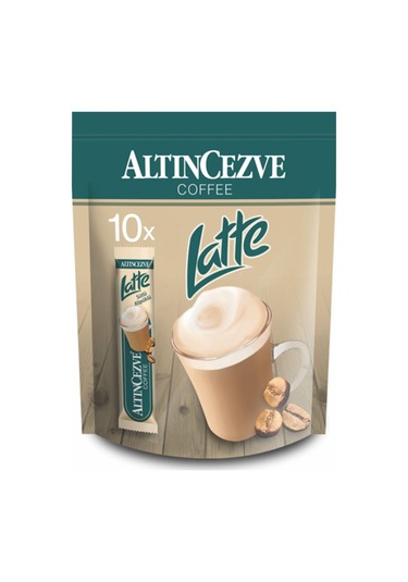 Altıncezve Latte Sütlü Köpüklü 10 Lu Paket Tek İçimlik 16 Gr X 10 Adet Öğütülmüş