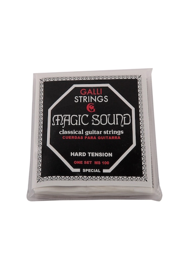 Galli Ms100 Magic Sound Profesyonel Hard Klasik Gitar Tel Seti