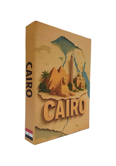 2026 -771 Caıro Dekoratif Kitap Kutusu