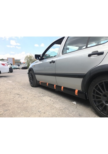Vw Golf 3 Marşpiyel Takımı - Plastik - Parlak Siyah