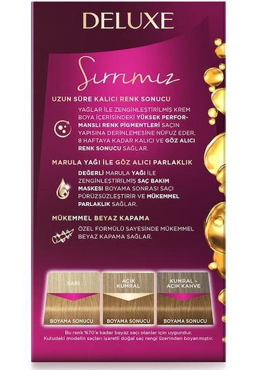 Palette Deluxe 7 - 65 Altın Parıltılı Toffee X 2 Adet Saç Boyası