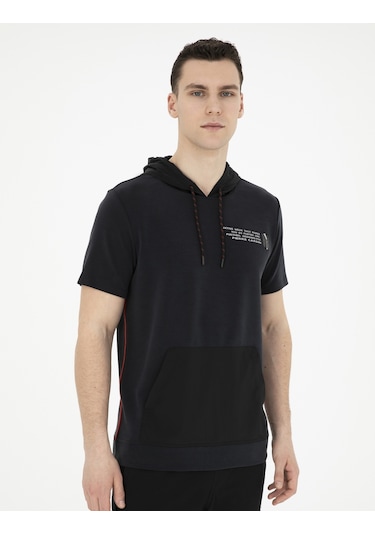 Pierre Cardin Erkek Siyah Sweatshirt 50282265-vr046 Siyah