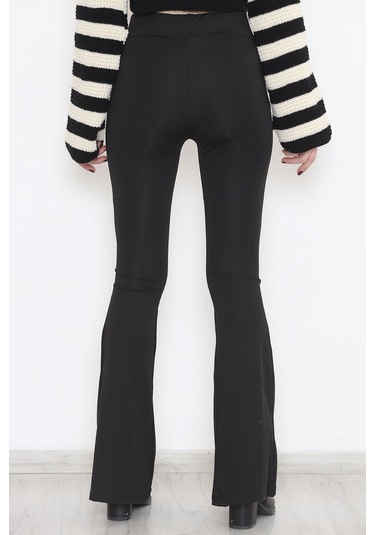 Buyers Butik - İspanyol Paça Tayt Siyah1 - 9279.1098. 001