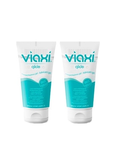 Viaxi Glide Su Bazlı Kayganlaştırıcı Jel 200 ML x 2 Adet