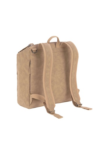Lassig Bebek Bakım Sırt Çantası Camel Krem