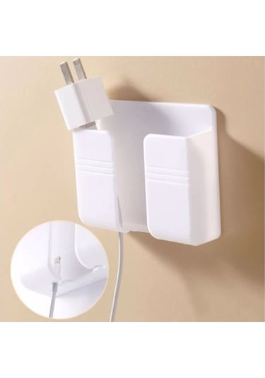 Duvara Yapışan Telefon Kumanda Tutucu  Aparat