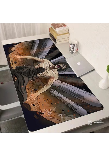 Laumango Titan Oyun Mouse Pad Xxl - Kaymaz Kauçuk Bilgisayar Halı, Klavye Destekli Gamer Aksesuar Xs Royal Blue Royal Blue