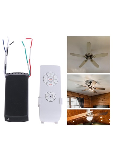 Homyl Tavan Vantilatörü Işık Uzaktan Kumanda Seti Club Dorm