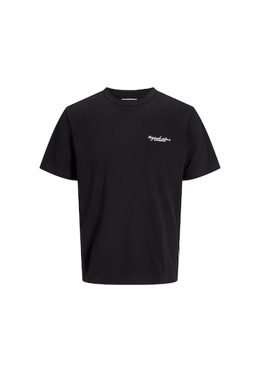 Jack & Jones Erkek Jorboston Relaxed Fit Bisiklet Yaka Baskı Detaylı %100 Pamuk T-shirt 12272968 Siyah Siyah Jack & Jones Erkek Jorboston Relaxed Fit Bisiklet Yaka Baskı Detaylı %100 Pamuk T-shirt 12272968 Siyah Siyah