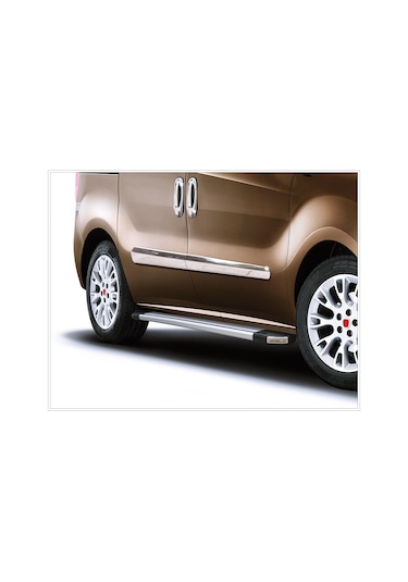 Fiat Doblo Krom Yan Kapı Çıtası 4 Kapı 2010-2022 P. Çelik