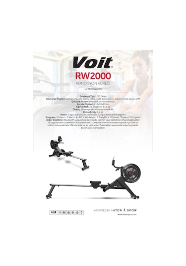 Voit RW 2000 Kondisyon Küreği