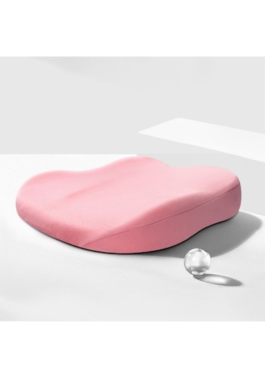 Sürücü/yolcu İçin Araba Koltuğu Yastığı - Sürüş İçin Koni Şeklindeki Koltuk Yastığı Görüşü/duruşu İyileştirir - Hafızalı Sünger Araba Koltuğu Yastığı Kalça Ağrısını Hafifletir