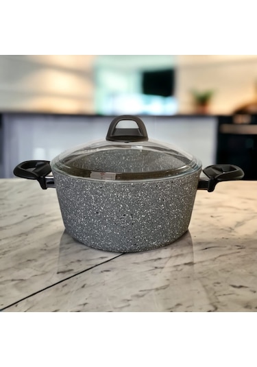 Hascevher Akasya Granit Tencere 24 Cm