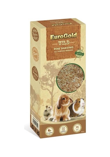 Eurogold Kemirgenler İçin Talaş 15 L