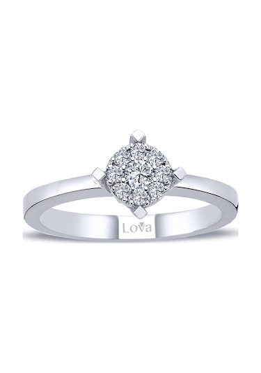 Lova 0,80 Karat Tektaş Görünümlü Pırlanta Yüzük - 1020298