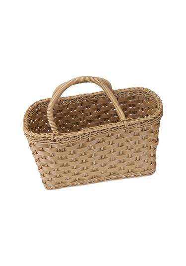 Banyo, Sebze, Piknik, Alışveriş, Pazar, Organizatör, Battaniye Malzemeleri, Basit Depolama Hasır Kahve Siyah