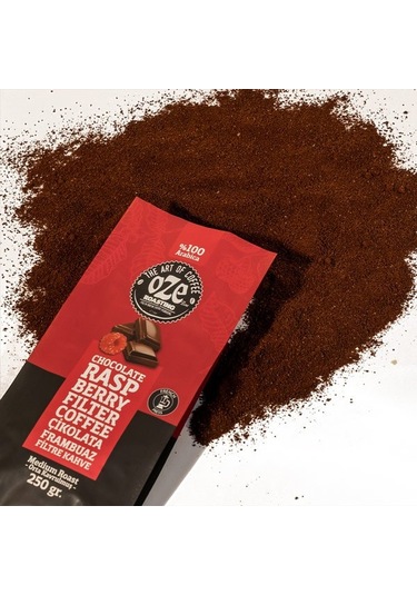 Oze Çikolata Frambuaz Aromalı Filtre Kahve 2'li 250G French Press