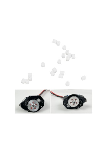 Tenfowee 20 Adet 1/24 Axial Scx24 90081 Axı00001 Axı00002 Rc Araçları İçin 11t Motor Dişlisi - Kaliteli Plastik, Dayanıklı, Performansı Artırır