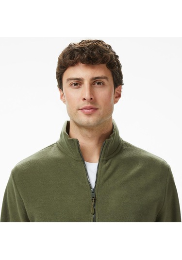 Nautica Erkek Yeşil Regular Fit Sweatshirt-12119 Yeşil