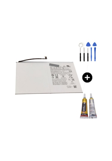 Samsung Galaxy Tab A7 Sm-t500 Uyumlu Batarya Pil + Montaj Seti