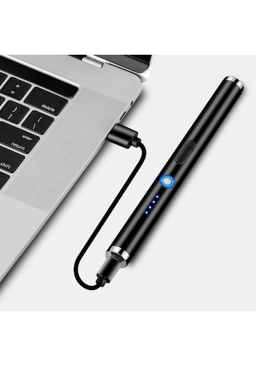 Siyah Elektrikli Ateşleyici Uygun Rüzgar Geçirmez Alüminyum Alaşımlı Kamp Gaz Sobası Alevsiz Dış Mekan Malzemeleri Siyah