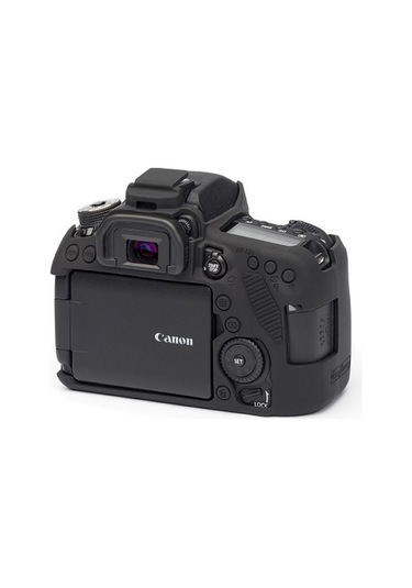 Easycover Canon 80D Silikon Kılıf Ecc80Db (Siyah)