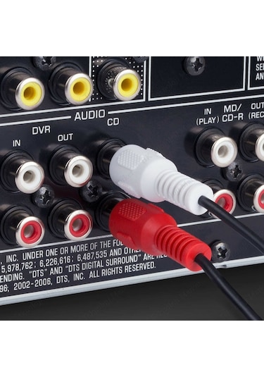 Feriot 3.5mm Stereo Dişi (f) To 2 X Rca Erkek (m)  Ses Kablosu