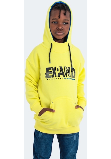 Slazenger DILAY IN Unisex Çocuk Sweatshirt Sarı