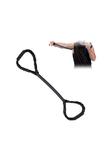 Homyl Boks Direnç Bantları Karate Trainer Fitness Siyah-35-lb Siyah 35 Lb Çok Renkli