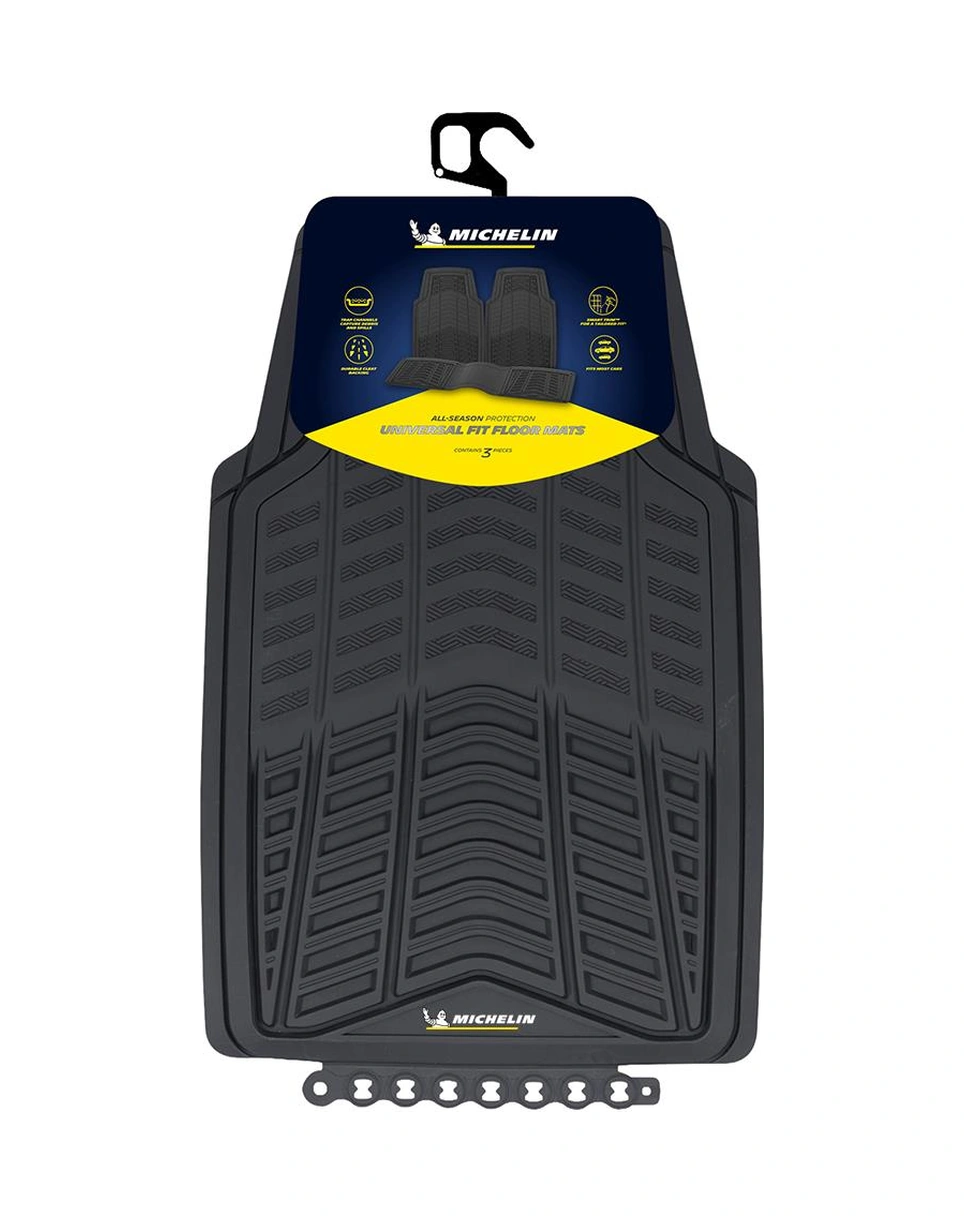 Michelin Mc33863 Tüm Araçlara Uyumlu 3 Parça Üniversal 3d Havuzlu Oto Paspas