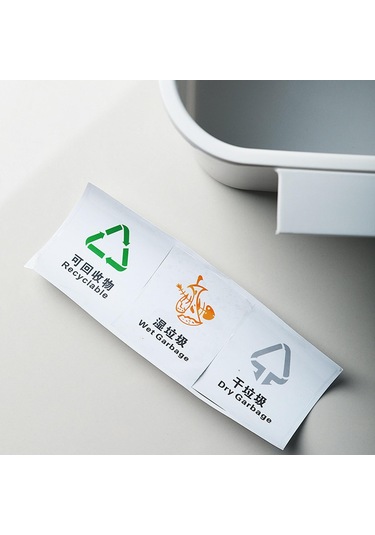 Suntek Magideal Magideal Küçük Katlanabilir Çöp Kovası Asılı Yatak Gri